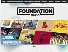 Tablet Screenshot of foundation-media.com